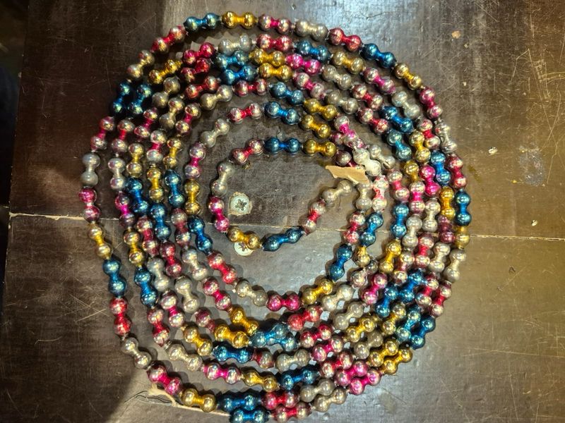 Glas ketting (7) / 280 cm / 0.7 cm glas