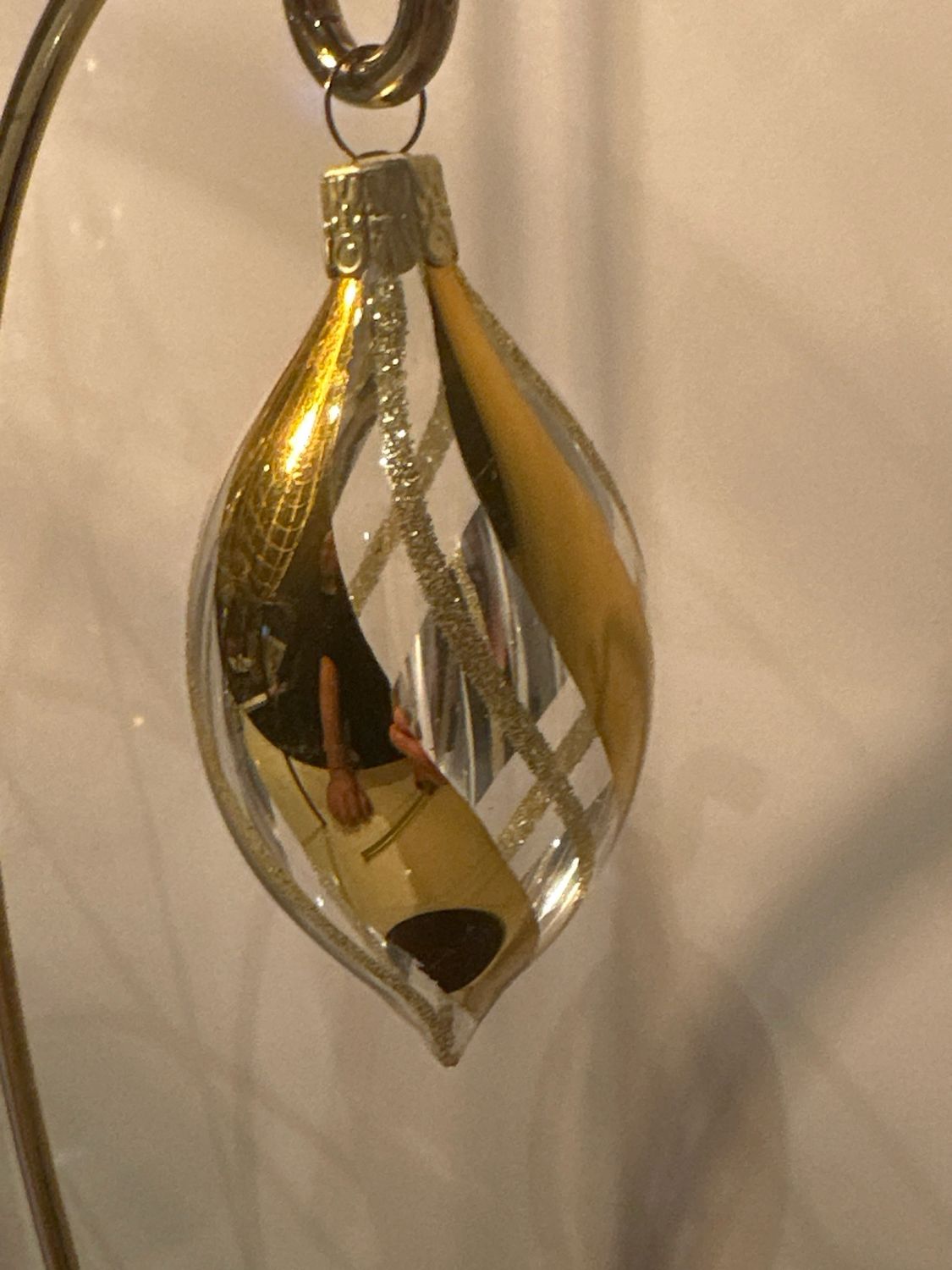 Pegel goud streep / jr 70 / 9 cm