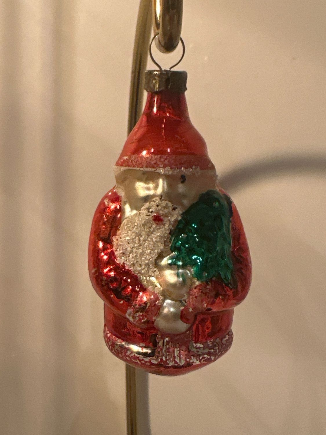 Kerstman boompje / jr 50 / 7,5 cm