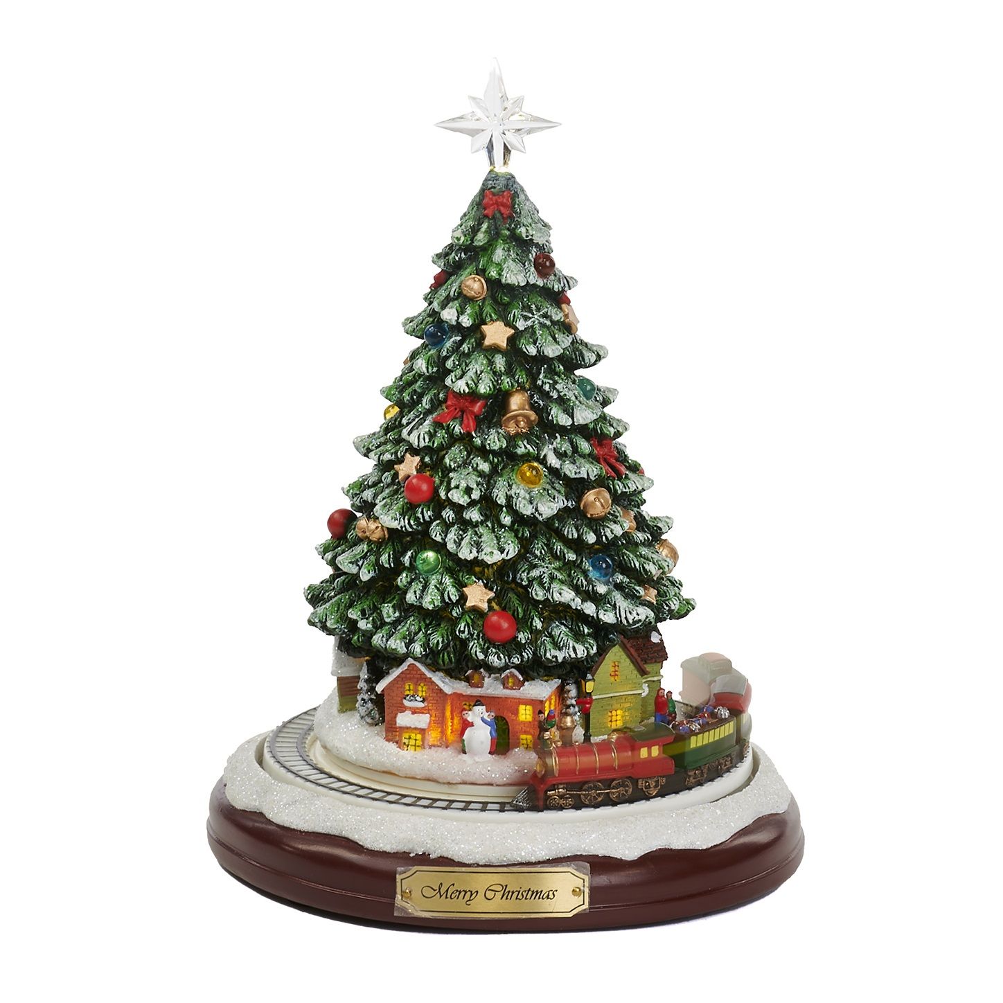 Kerstboom trein