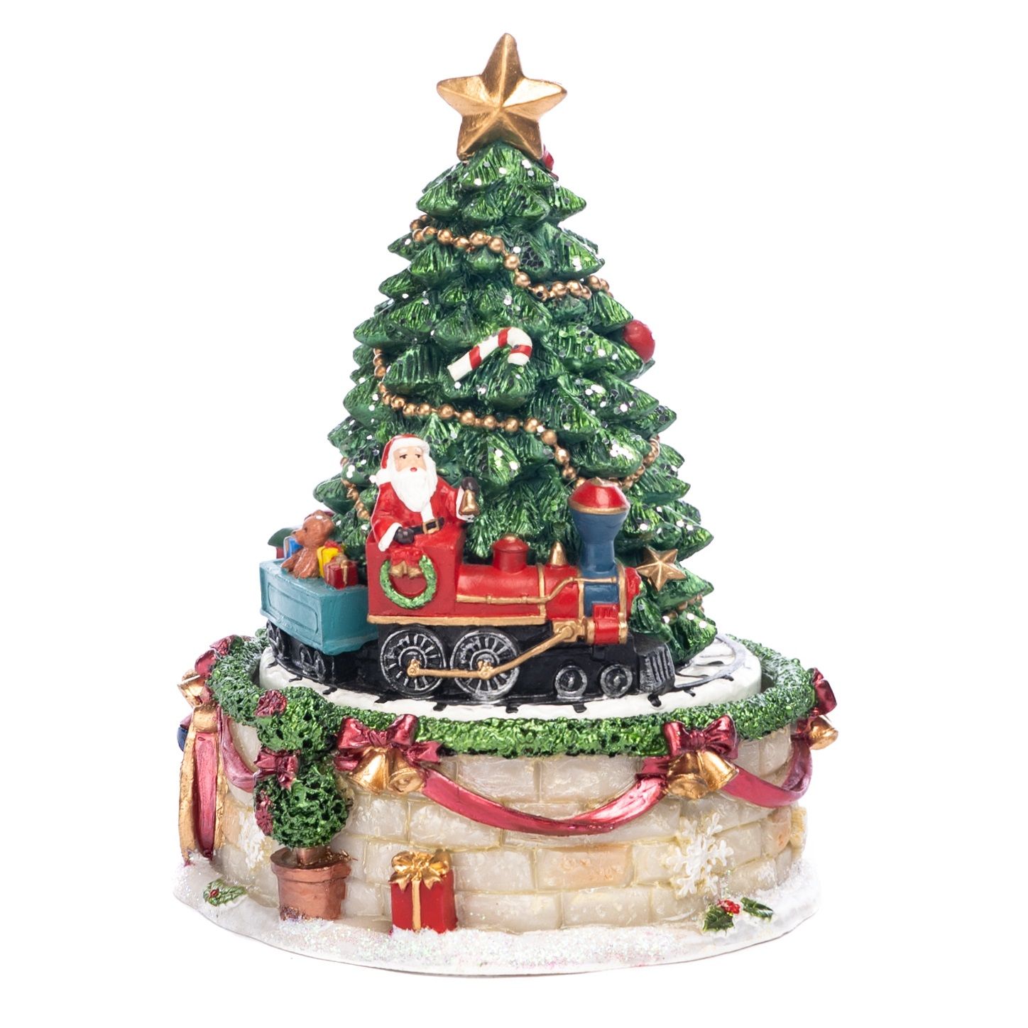 Music tree with train