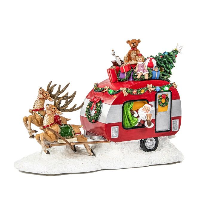 Camper kerstman