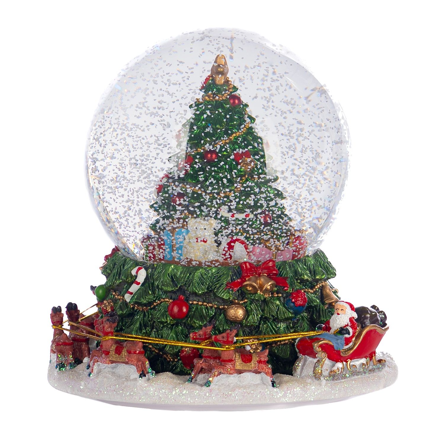 Sneeuwbol kerstboom
