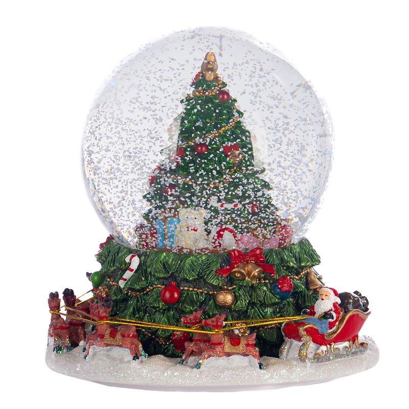 Sneeuwbol kerstboom