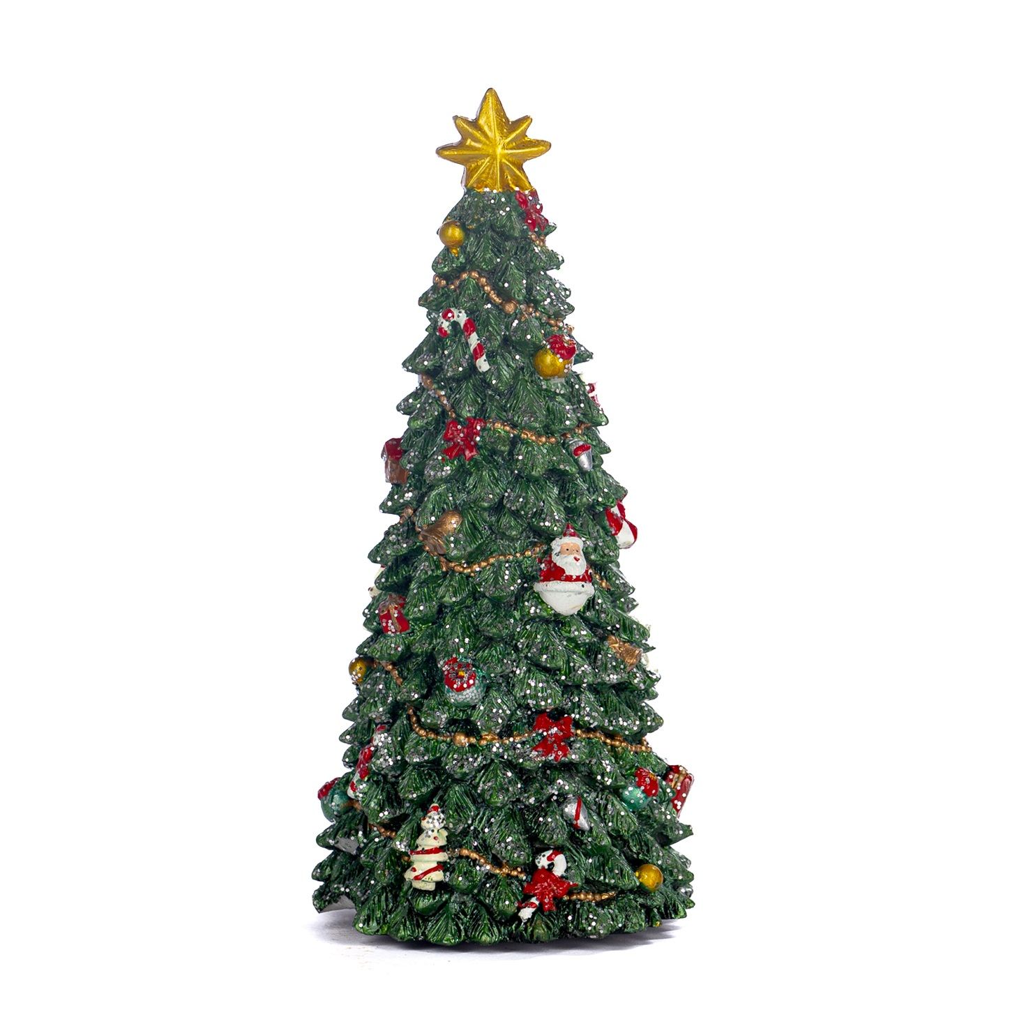 Gedecoreerde kerstboom