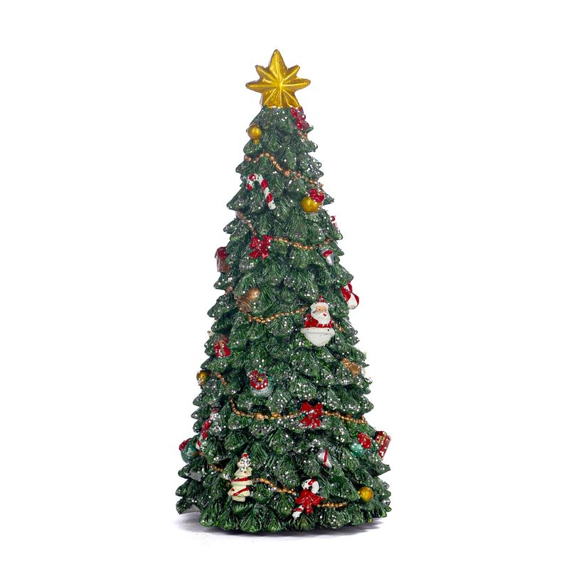 Gedecoreerde kerstboom