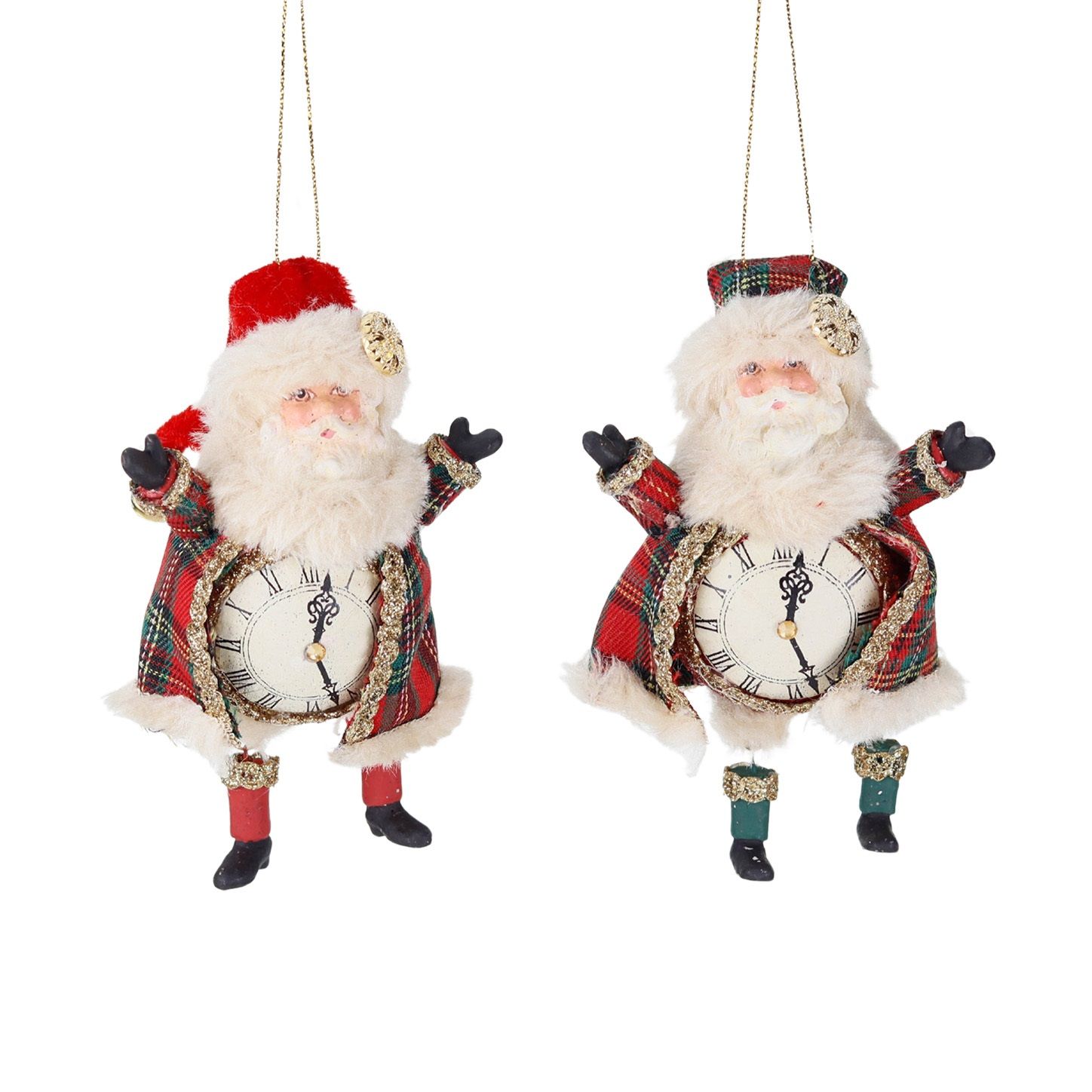 Kerstman klok
