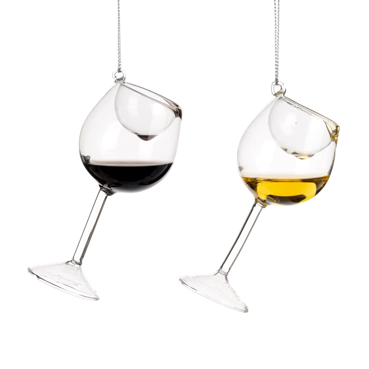 Wijn glas met wijn