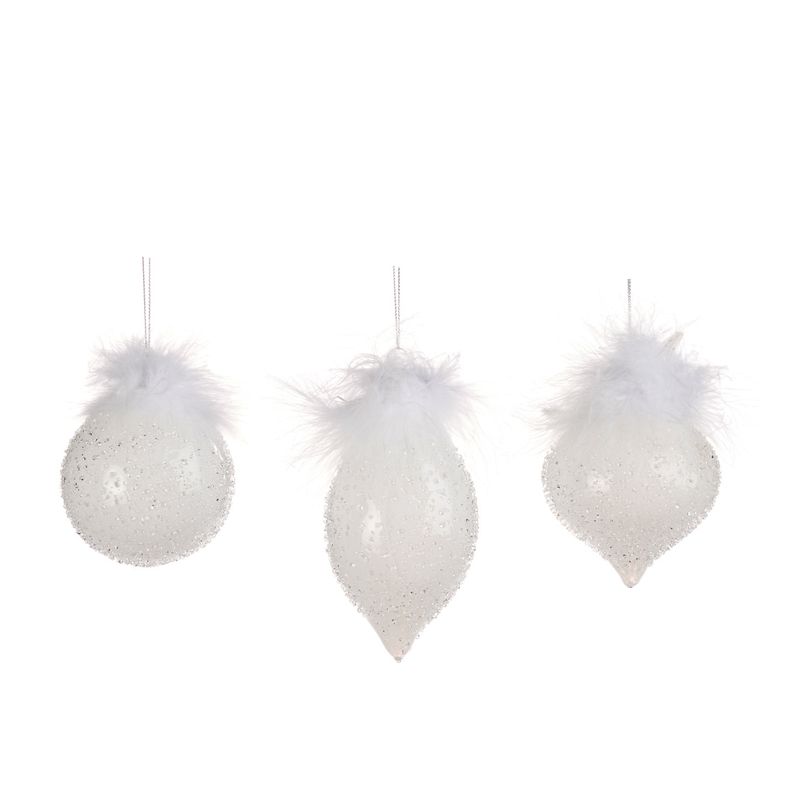 Glasbal spetterend pluim