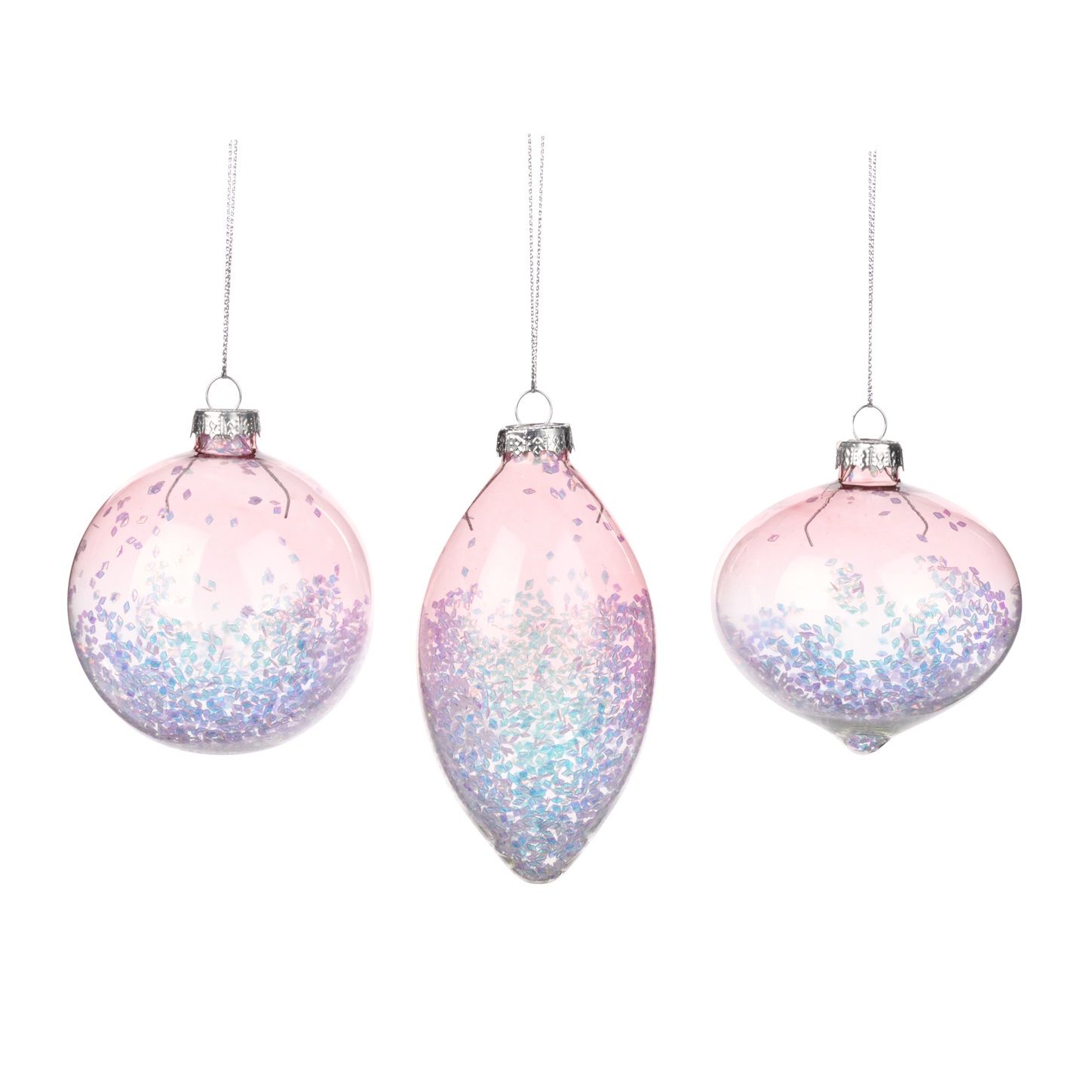 Glasbal spetterend roze