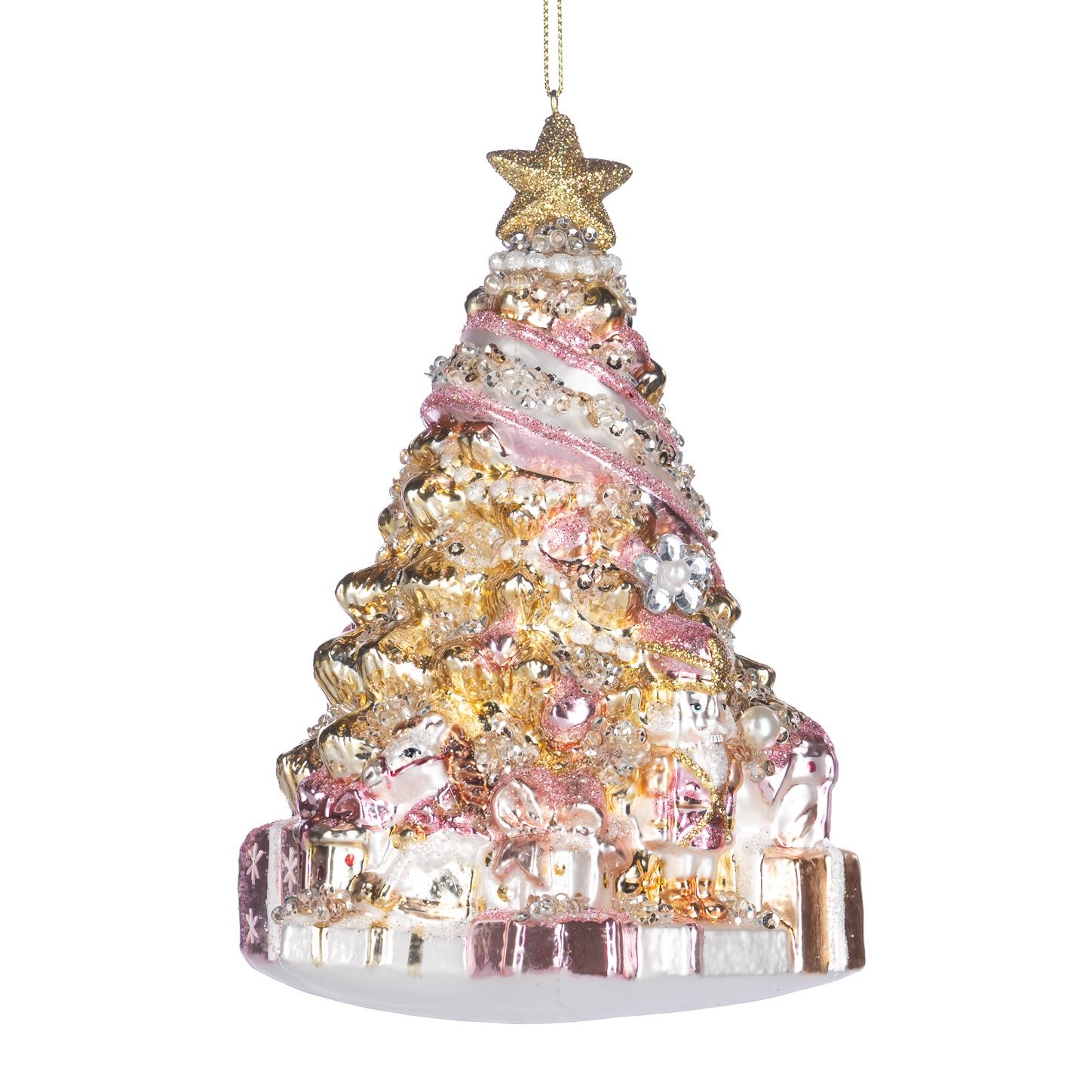 Parel juwelen kerstboom