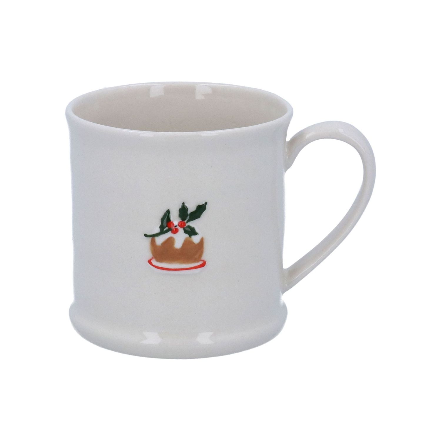 Ceramic Mug with Plum Pudding
