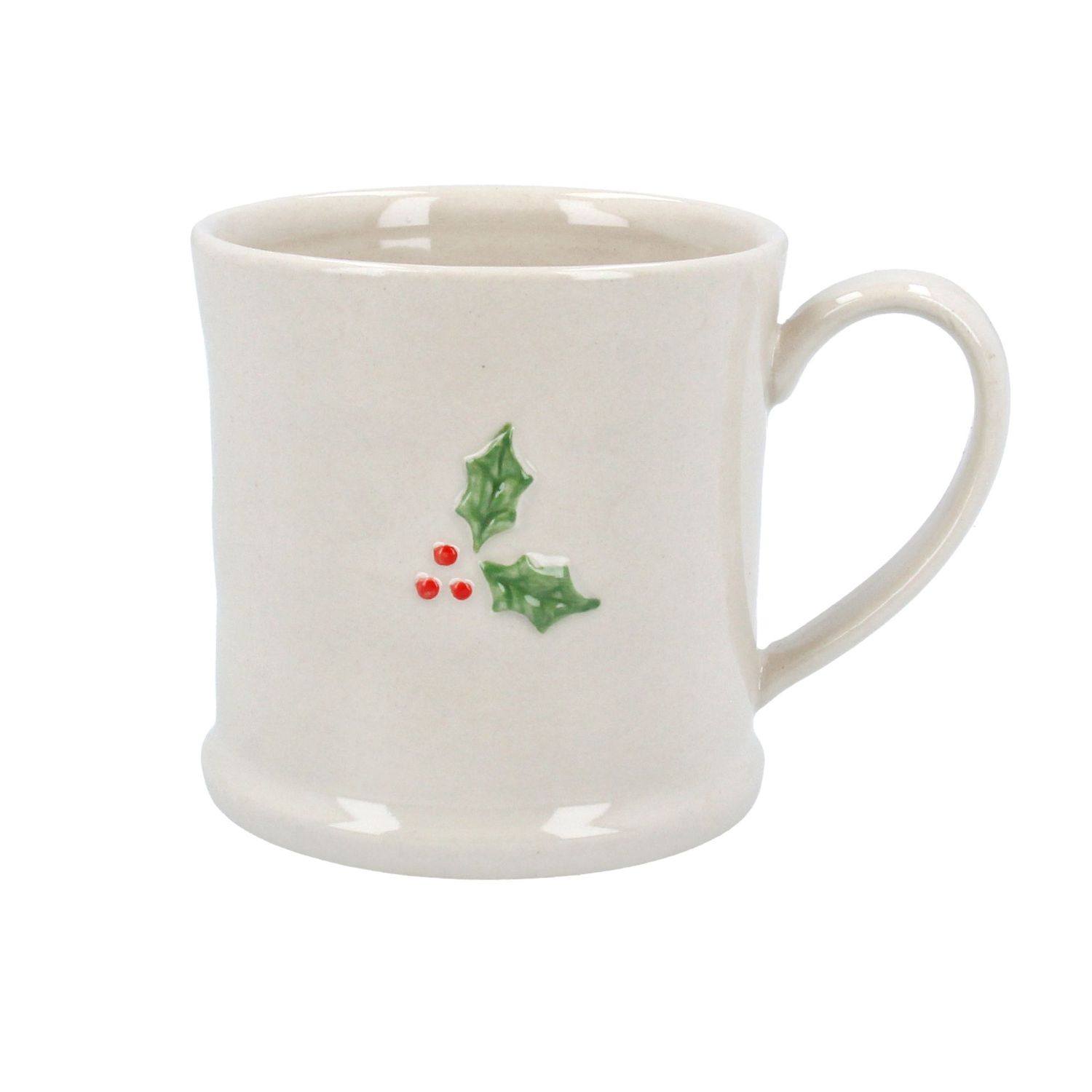 Ceramic Mug w Holly