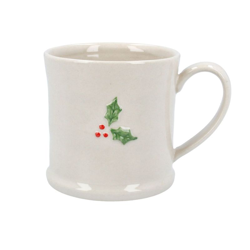Ceramic Mug w Holly