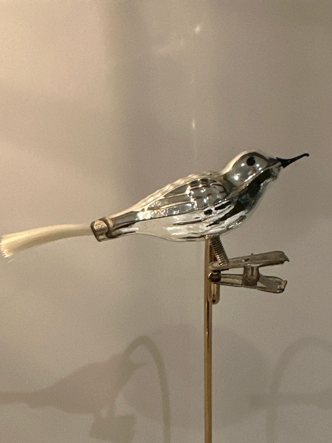 Vogel zwarte snavel / jr 60 / 12 cm