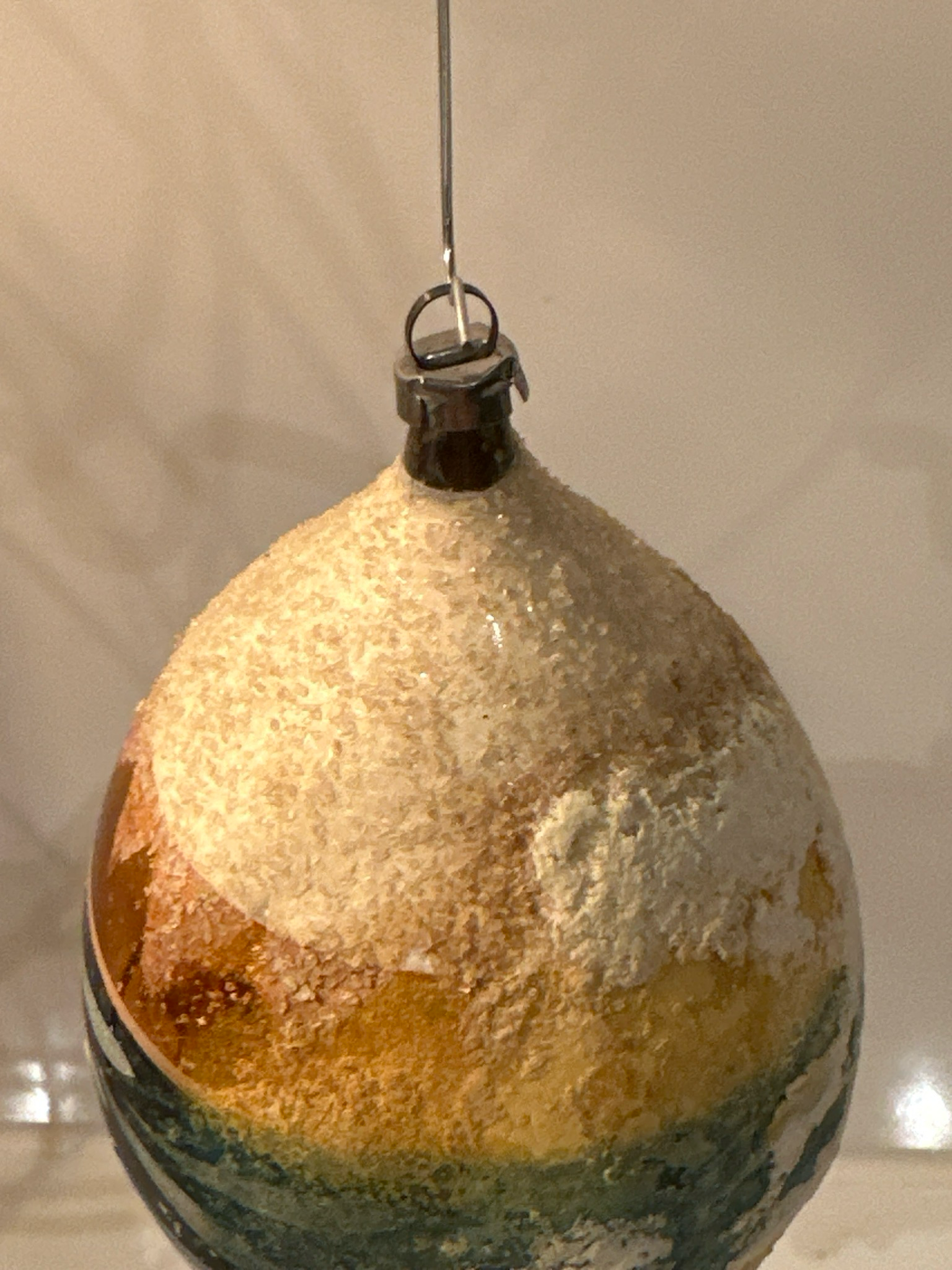 Tol geel, groen, sneeuw / jr 40 / 15 cm