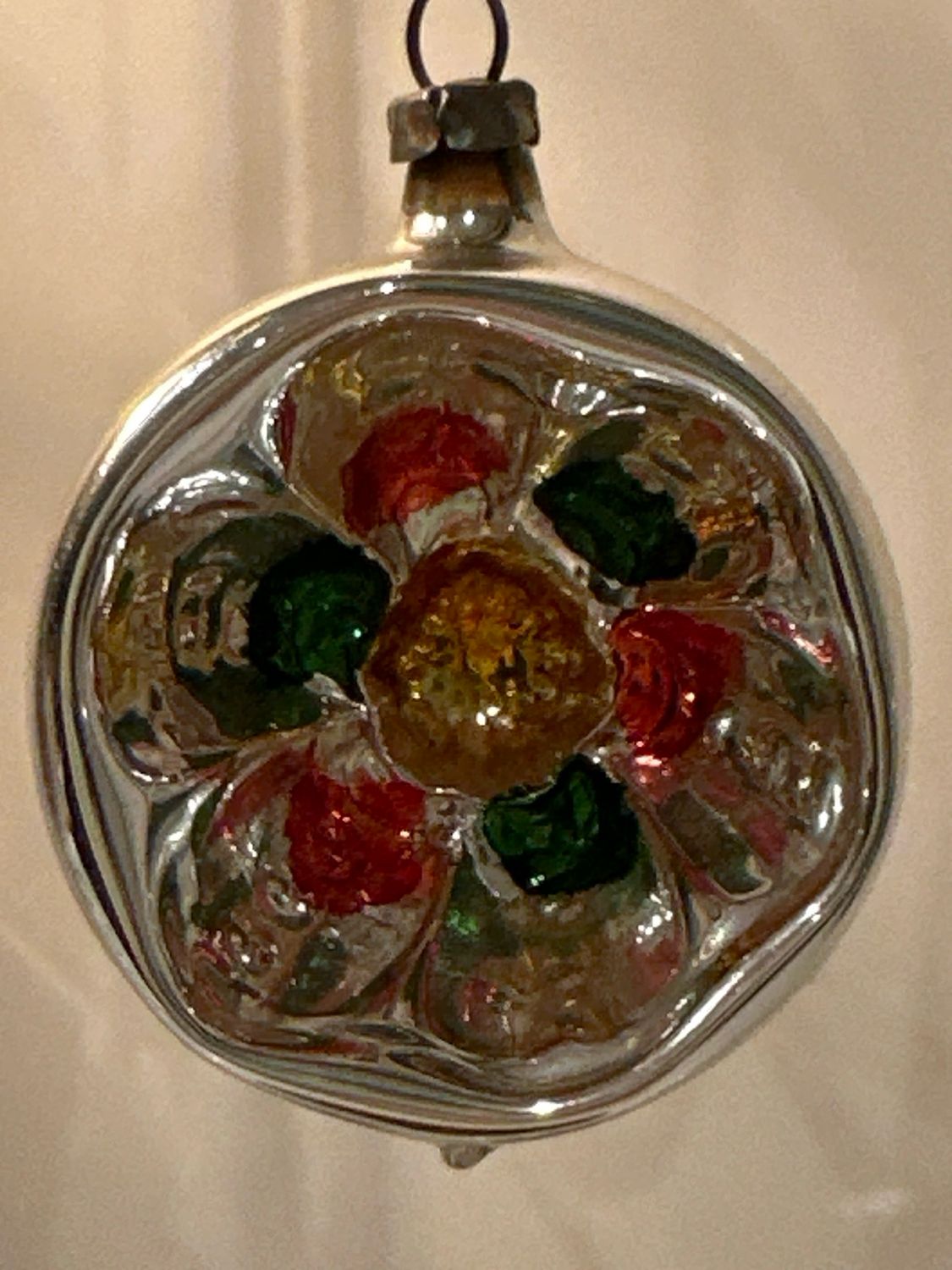 Deukbal rood, groen, geel / jr 50 / 6 cm