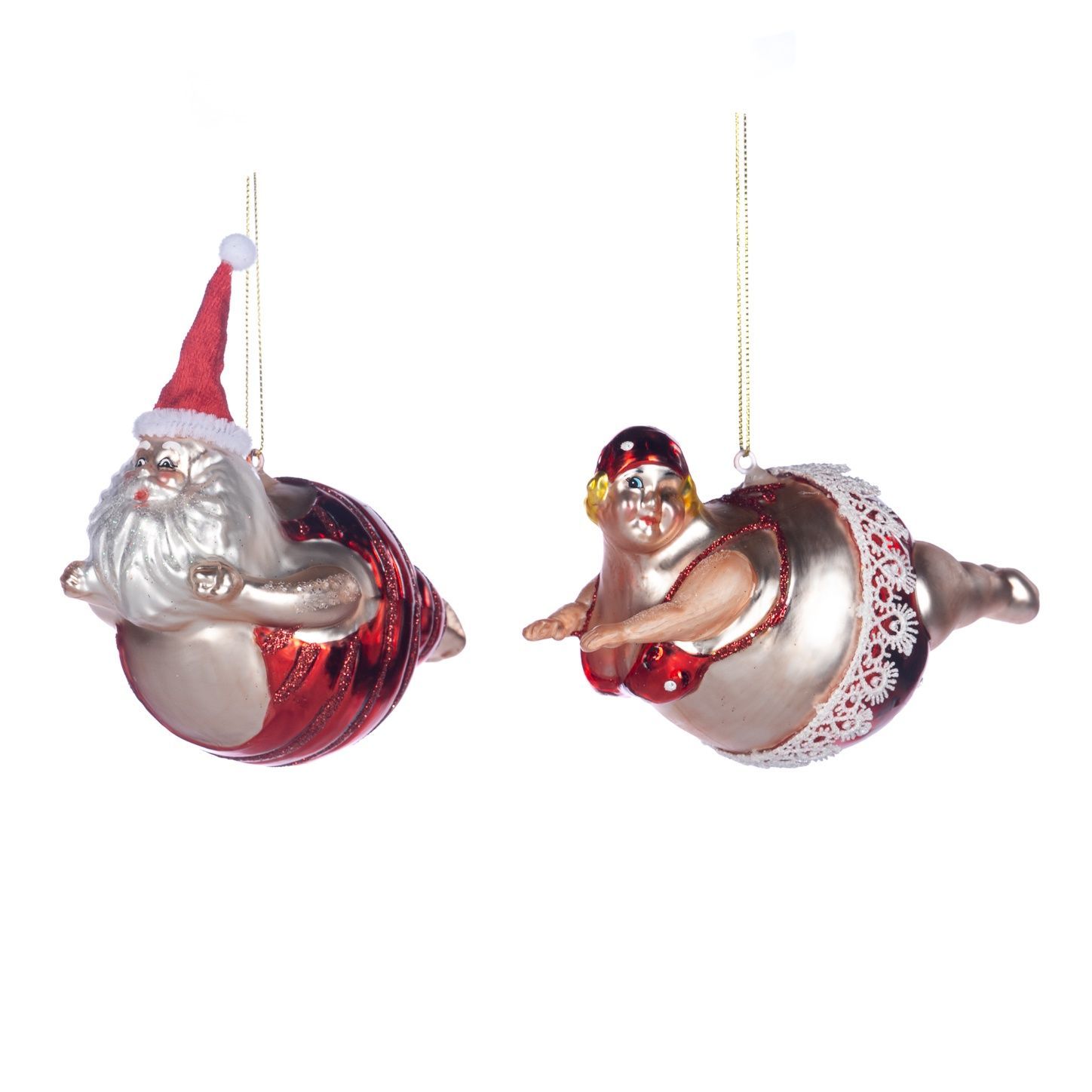 Swimming santa/ big mama