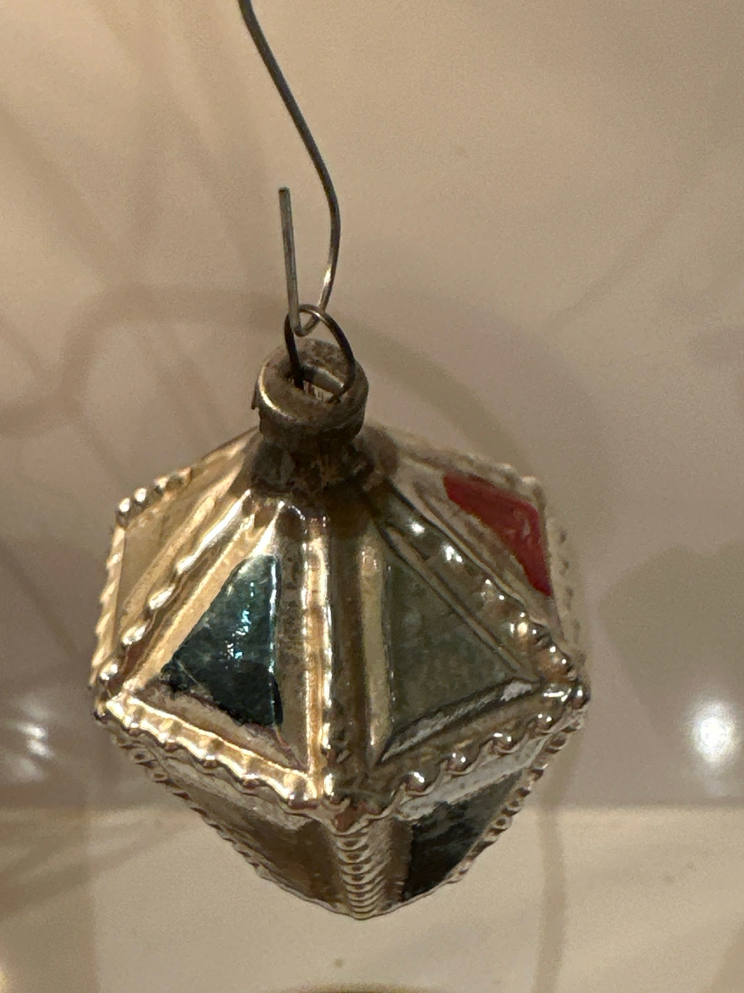 Gekleurde tol / jr 40 / 7 cm