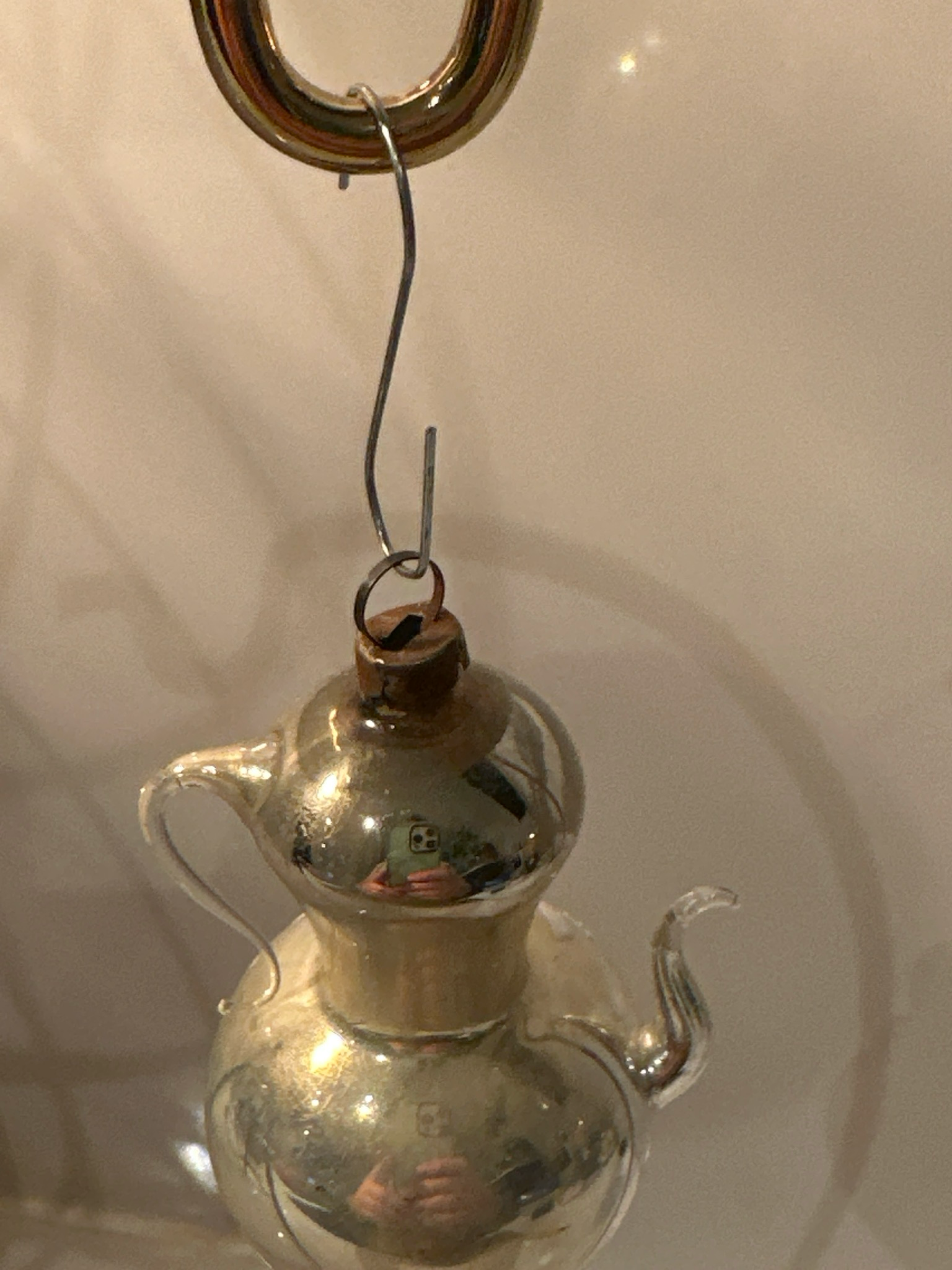 Zilveren theekan / jr 50 / 8 cm