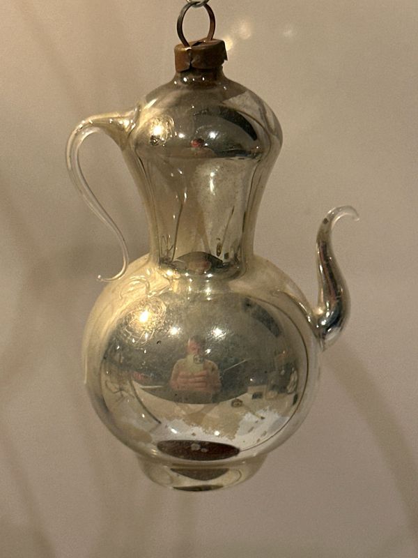 Zilveren theekan / jr 50 / 8 cm