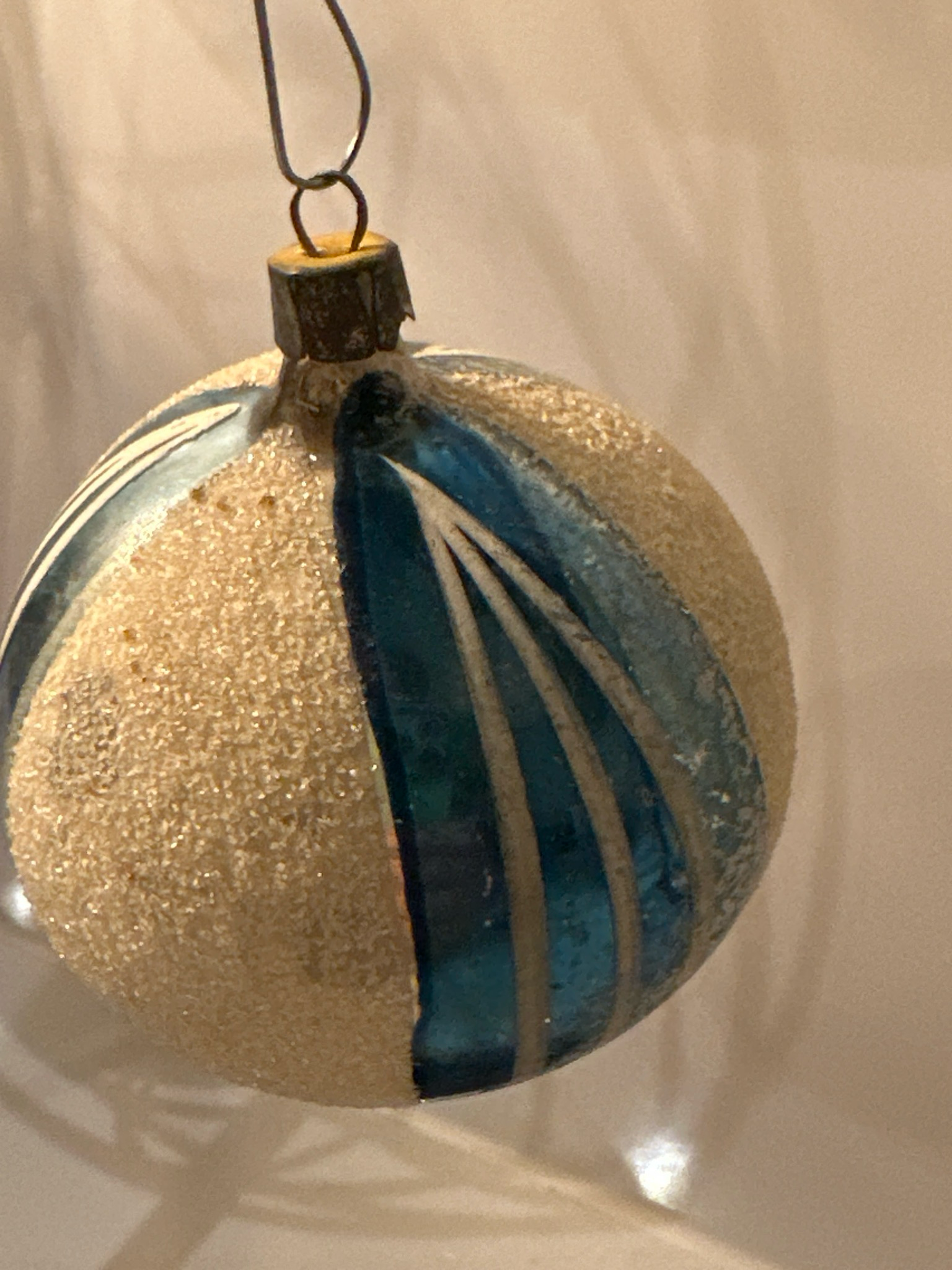 Tol blauw, gesuikerd / jr 40 / 9.5 cm