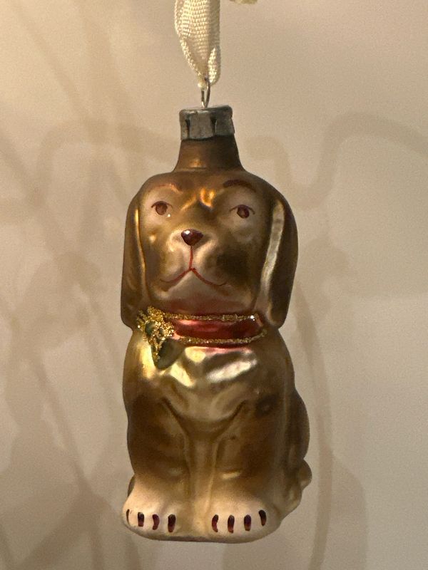 Hond rode strik / jr 70 / 11cm