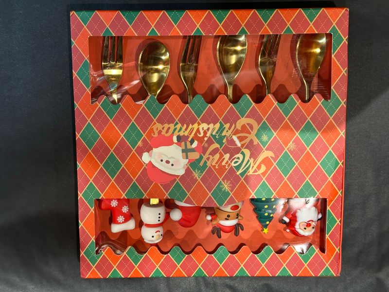 Gebaks bestek 6 delig