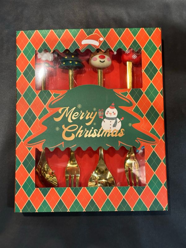 Gebaks bestek 4 delig