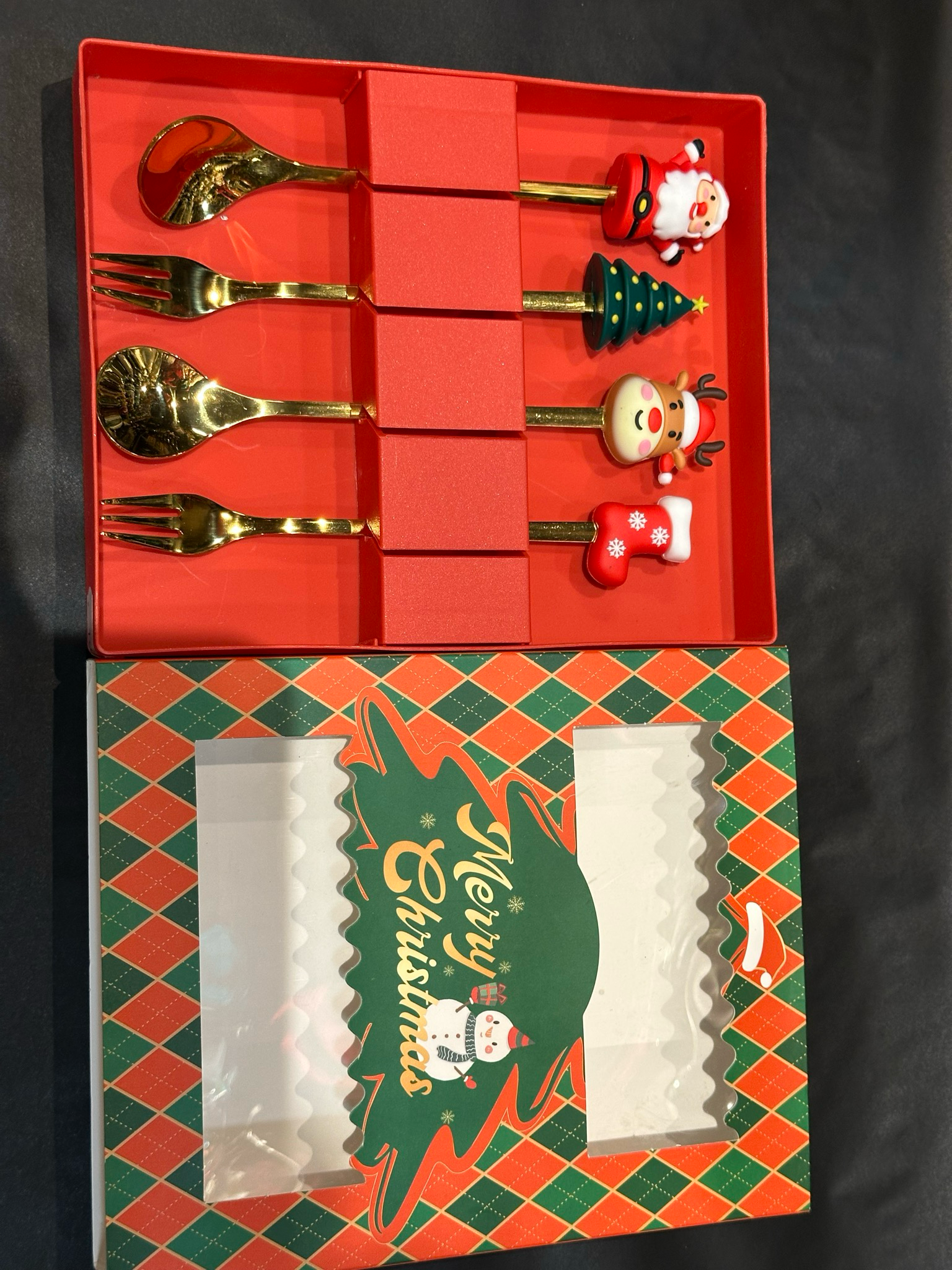 Gebaks bestek 4 delig