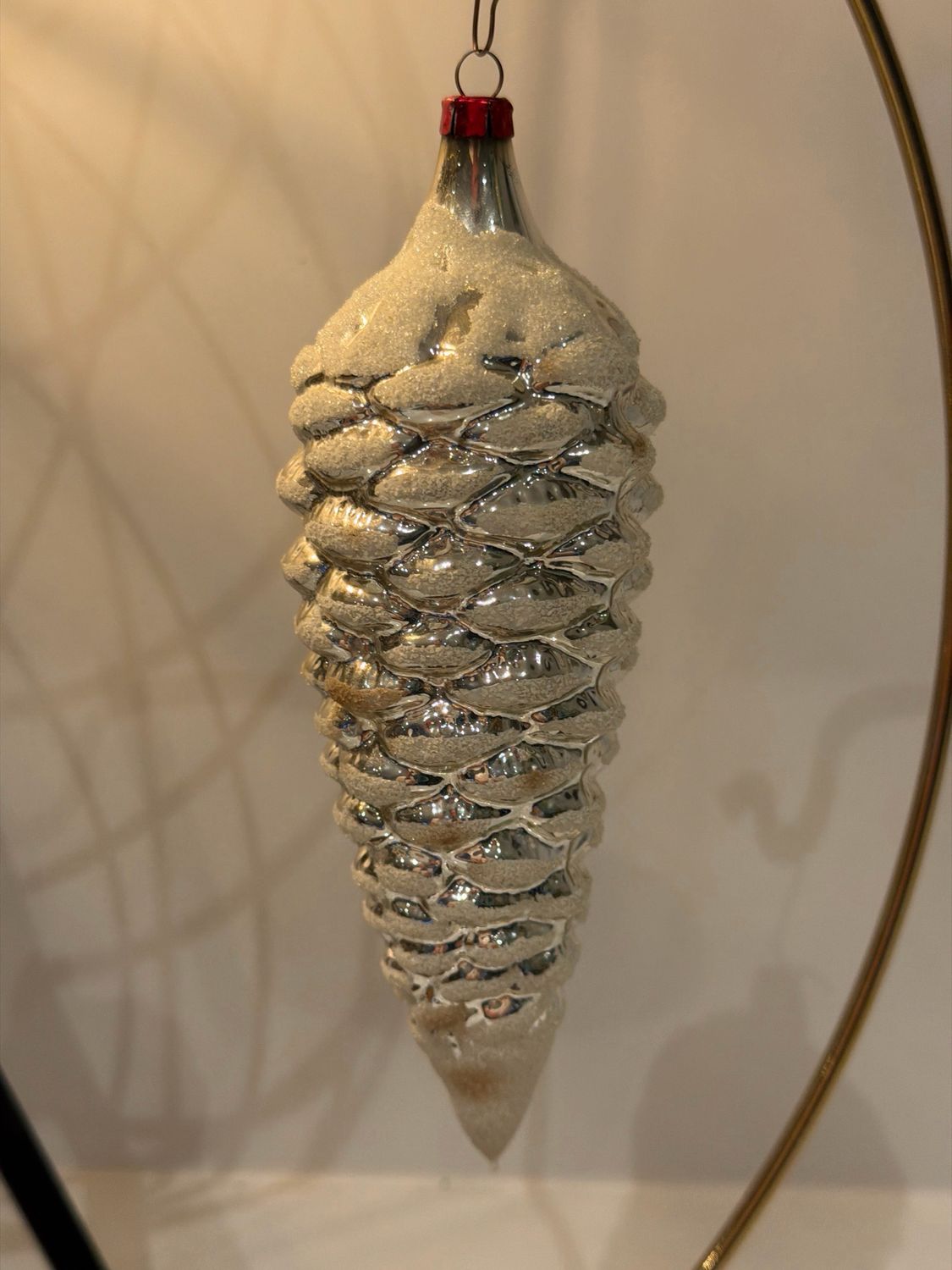 Dennenappel gesuikerd / jr 50 / 19 cm