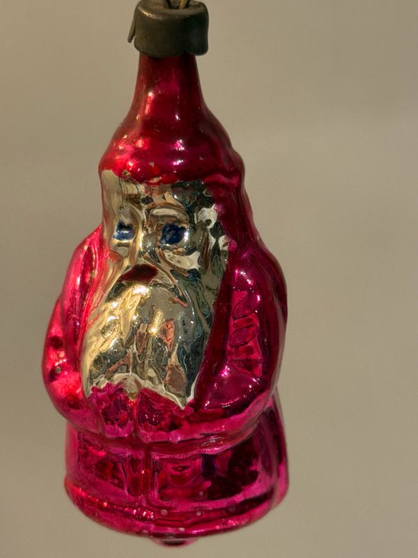 Kerstman roze / jr 50 / 6.5 cm