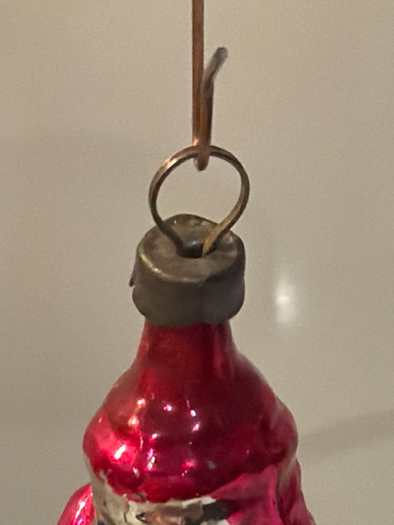 Kerstman roze / jr 50 / 6.5 cm