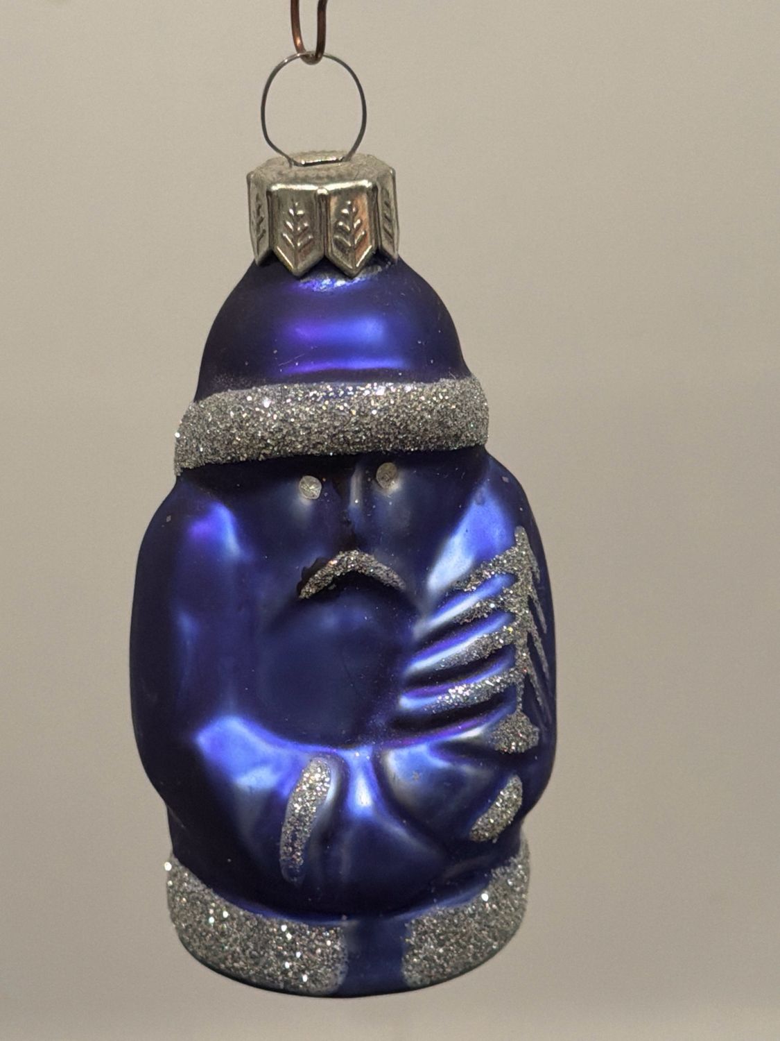 Blauwe kerstman / jr 70