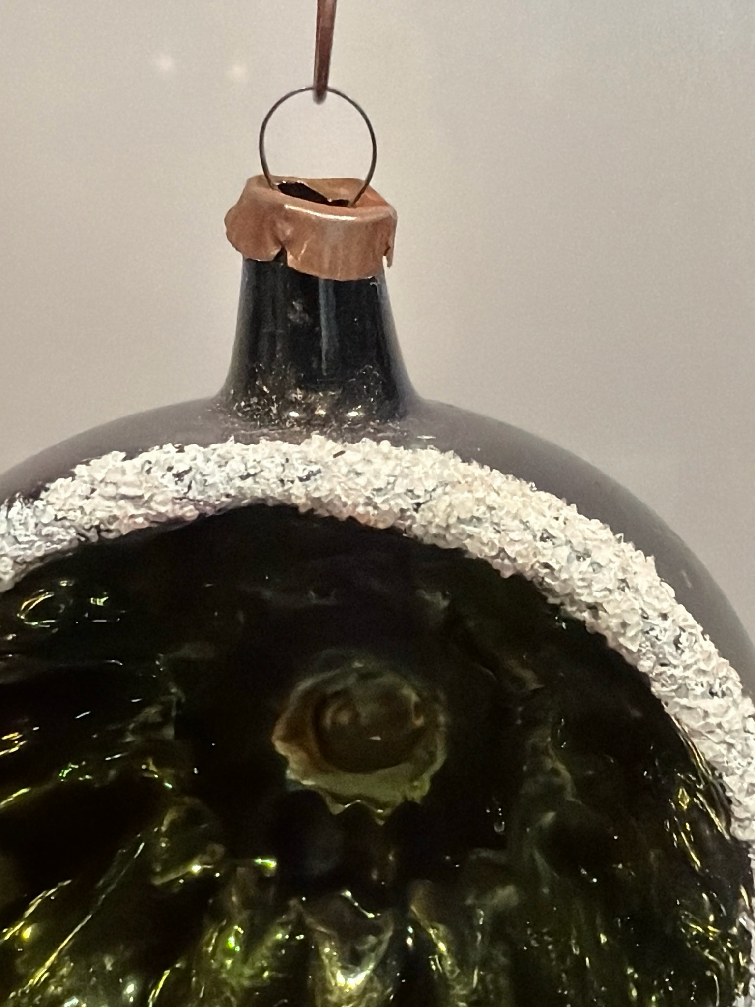 Oud groene deukbal / jr 50