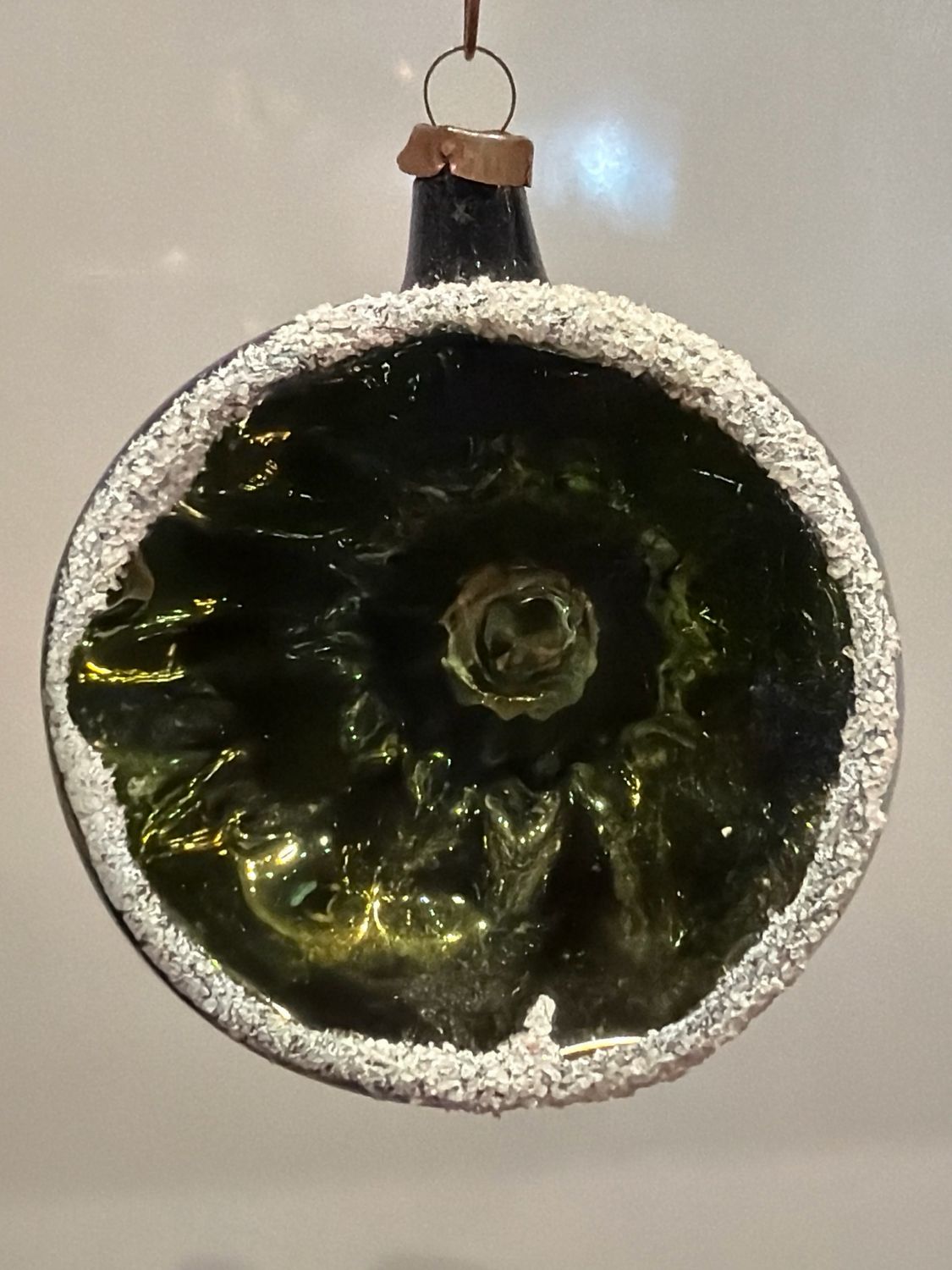 Oud groene deukbal / jr 50