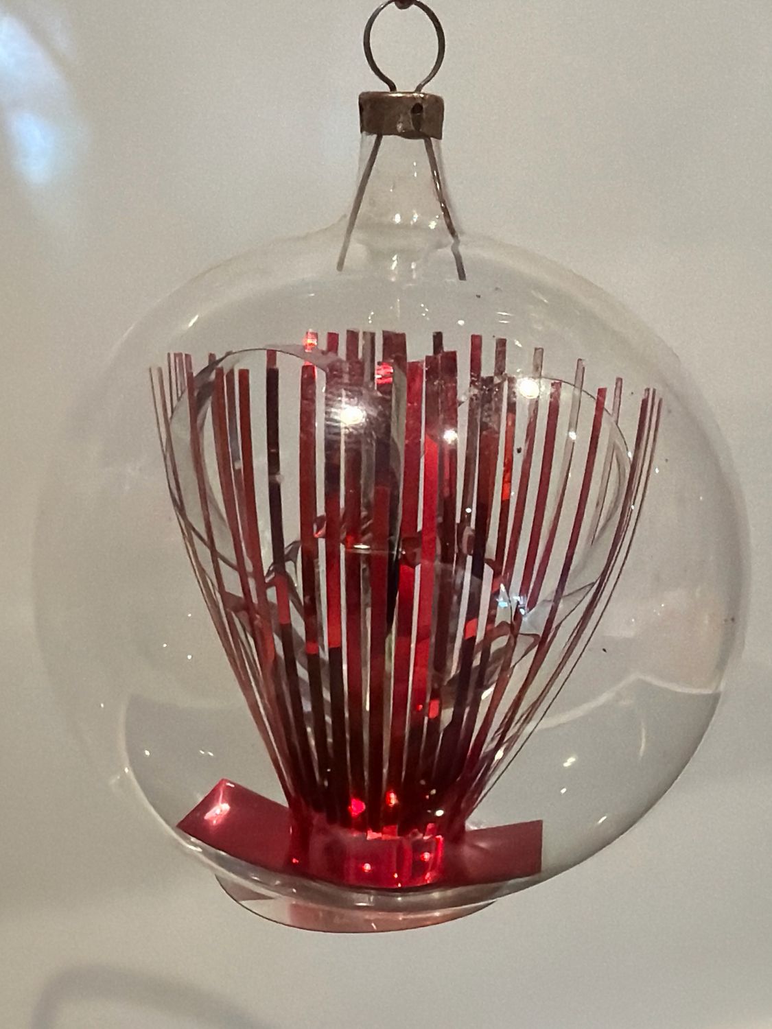 Glas bal linten hart / jr 50