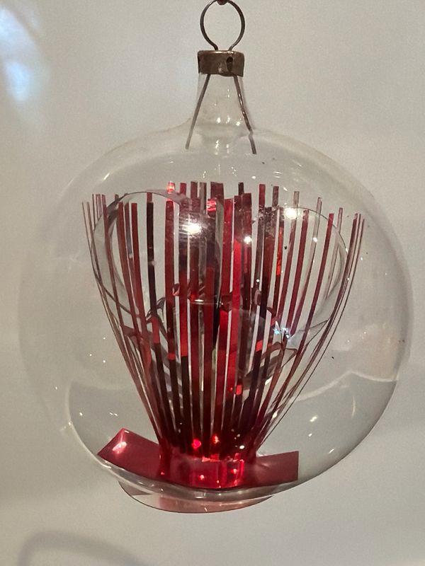 Glas bal linten hart / jr 50