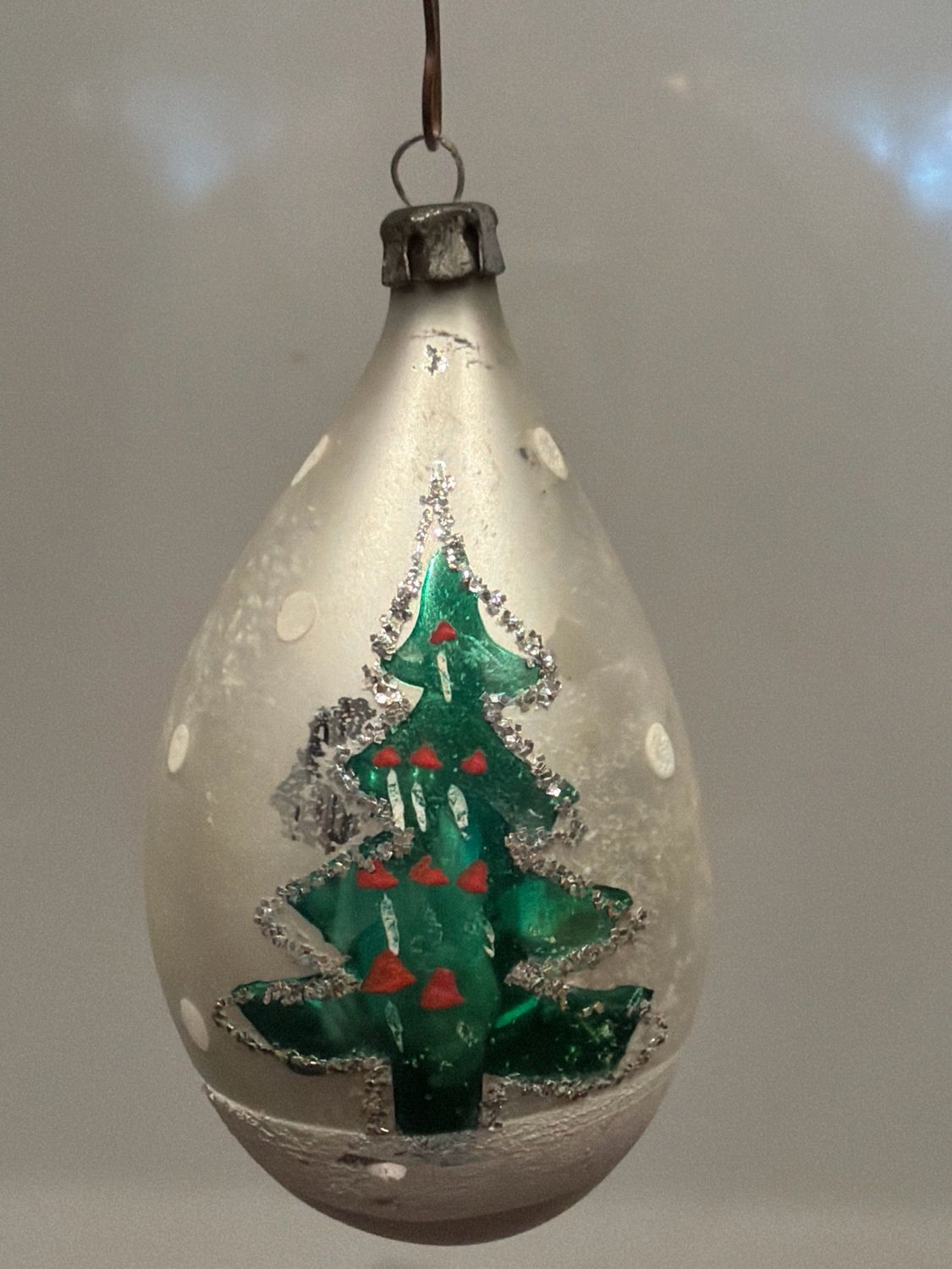 Zilveren druppel kerstboom / jr 50