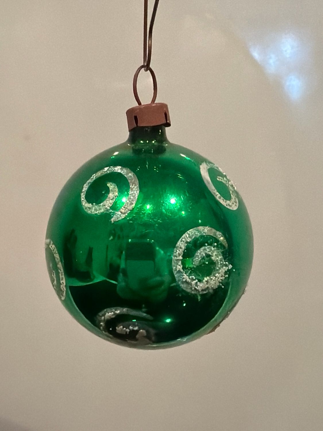 Groene glasbal / jr 50