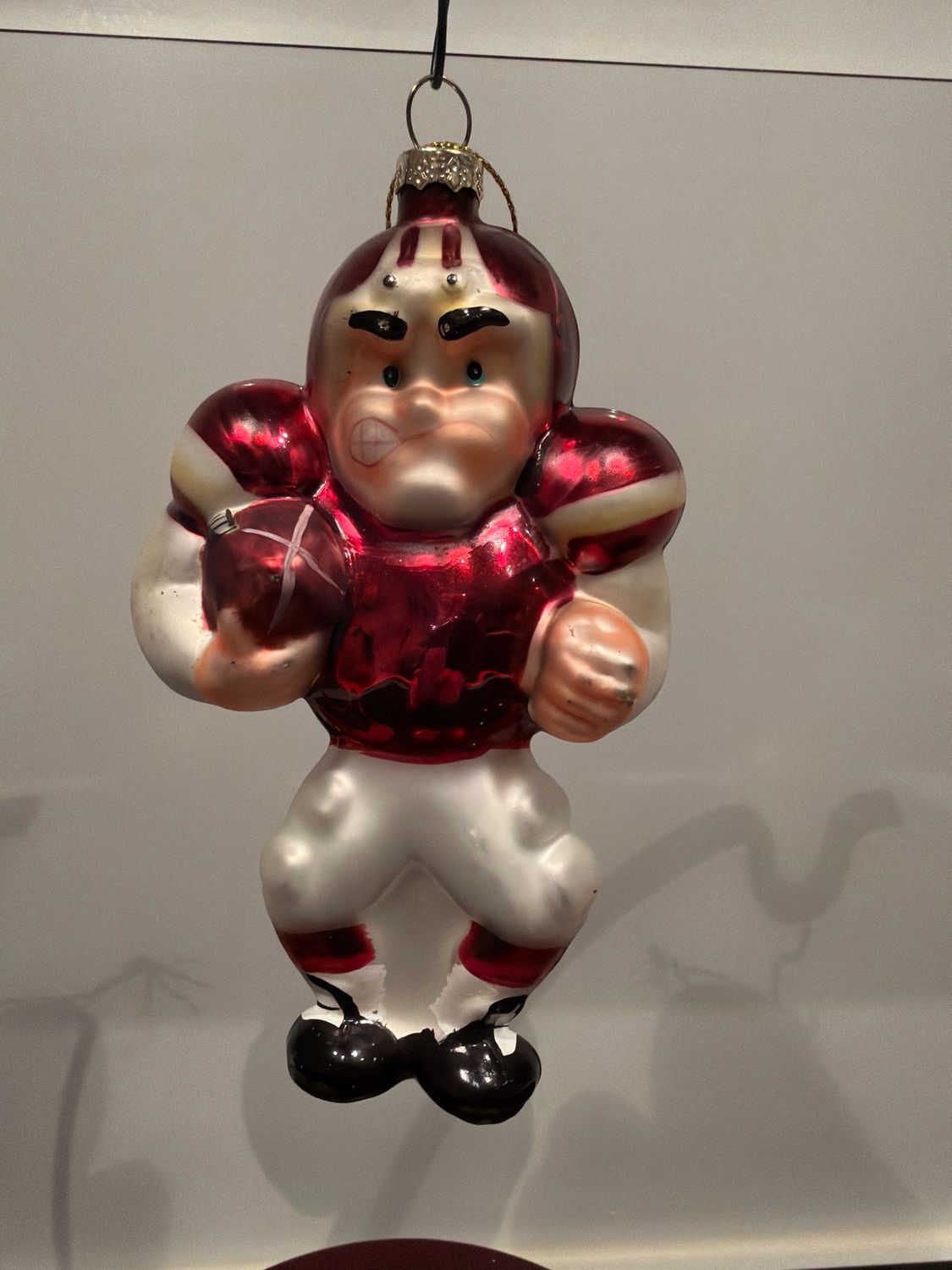 Rugby speler rood shirtje