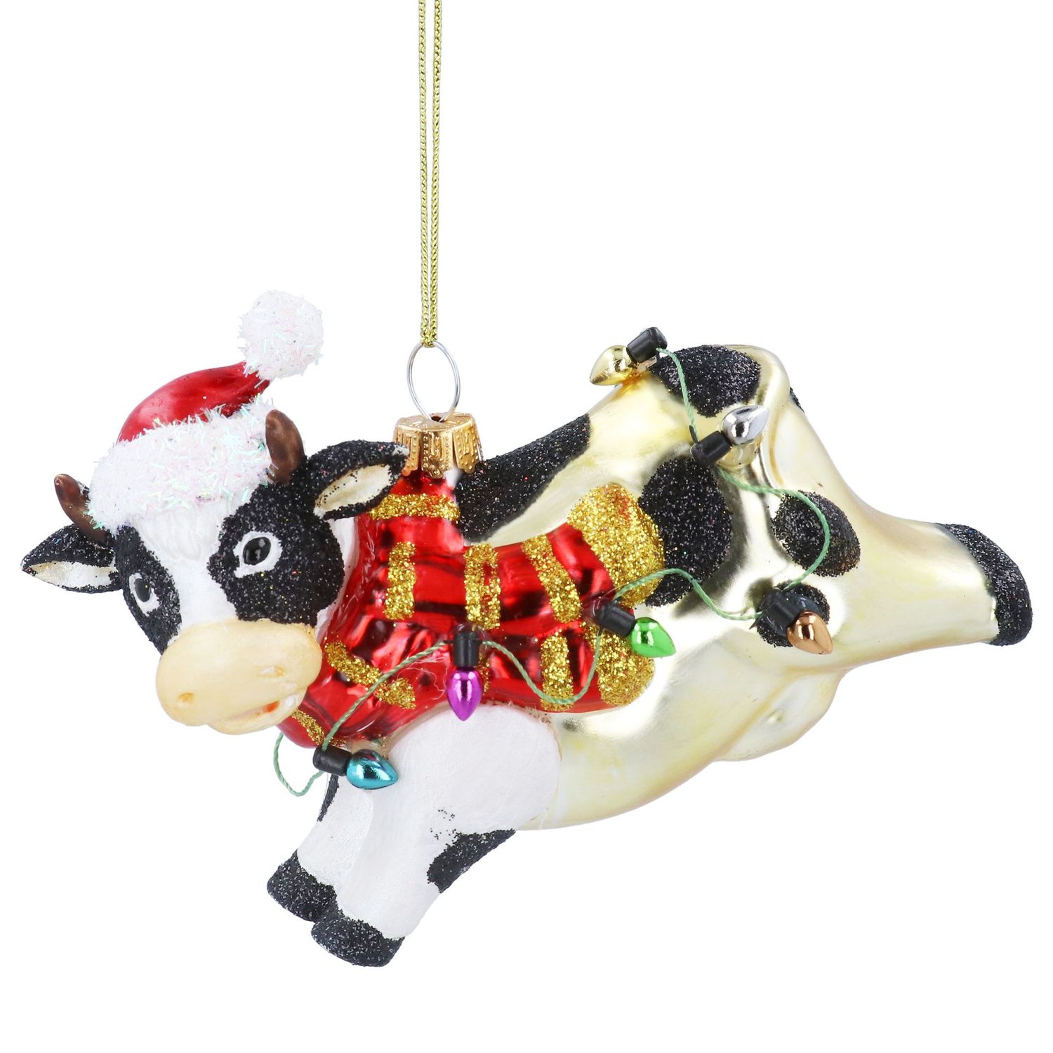 Jumping Cow glass