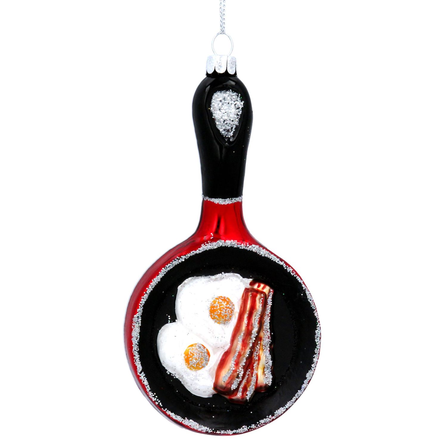 Pannetje spiegel ei & bacon glas