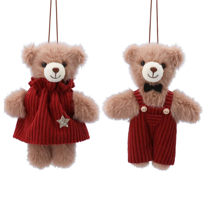 Meneer/Mevrouw Teddy in corduroy