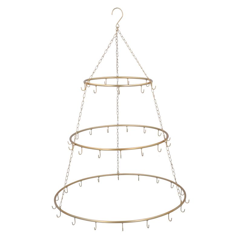 Gouden concentrische ringen