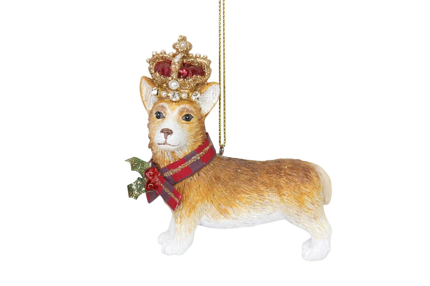 Corgi met kroon