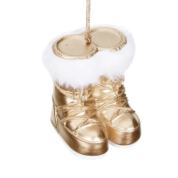 Snowboots champagne/ goud