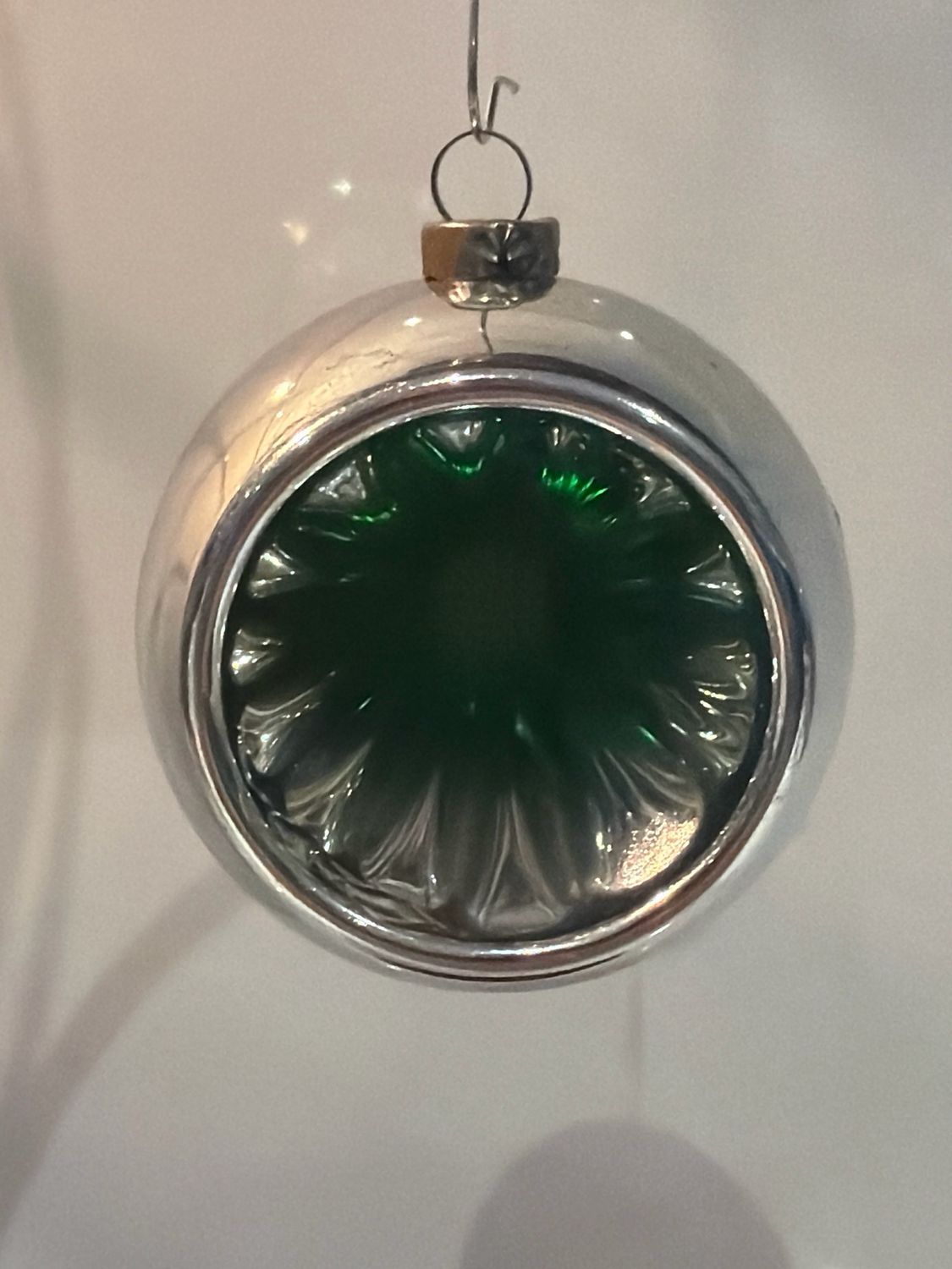 Deukbal groen, zilver / jr 60