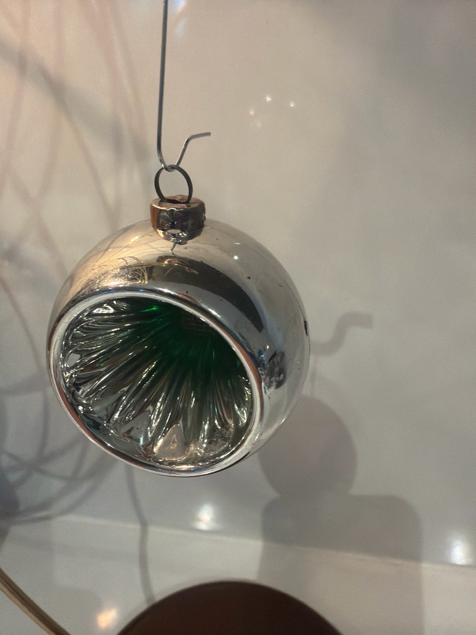 Deukbal groen, zilver / jr 60