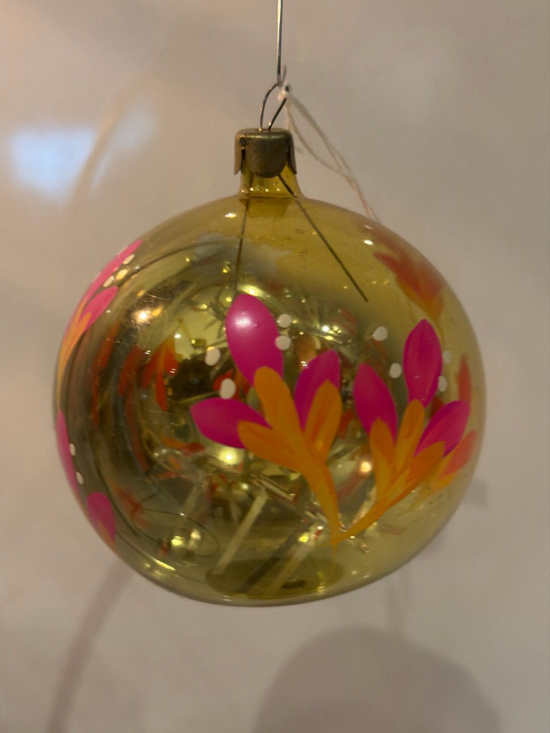 Doorkijk bal met tinsel / jr 50